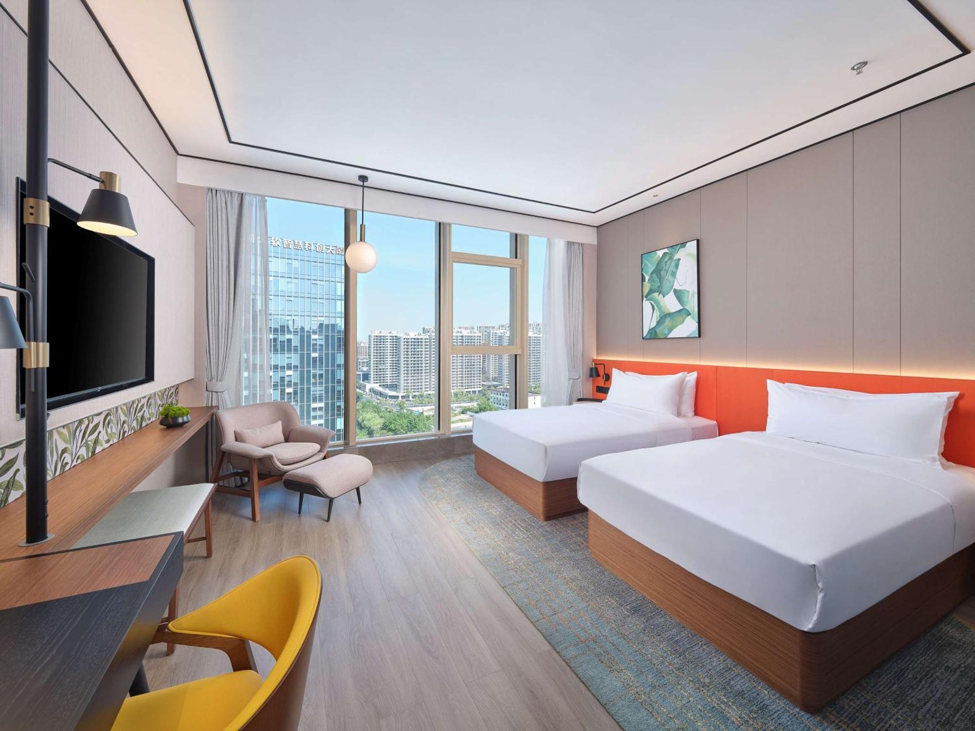 Hilton Garden Inn Hangzhou Xixi Zijingang المظهر الخارجي الصورة