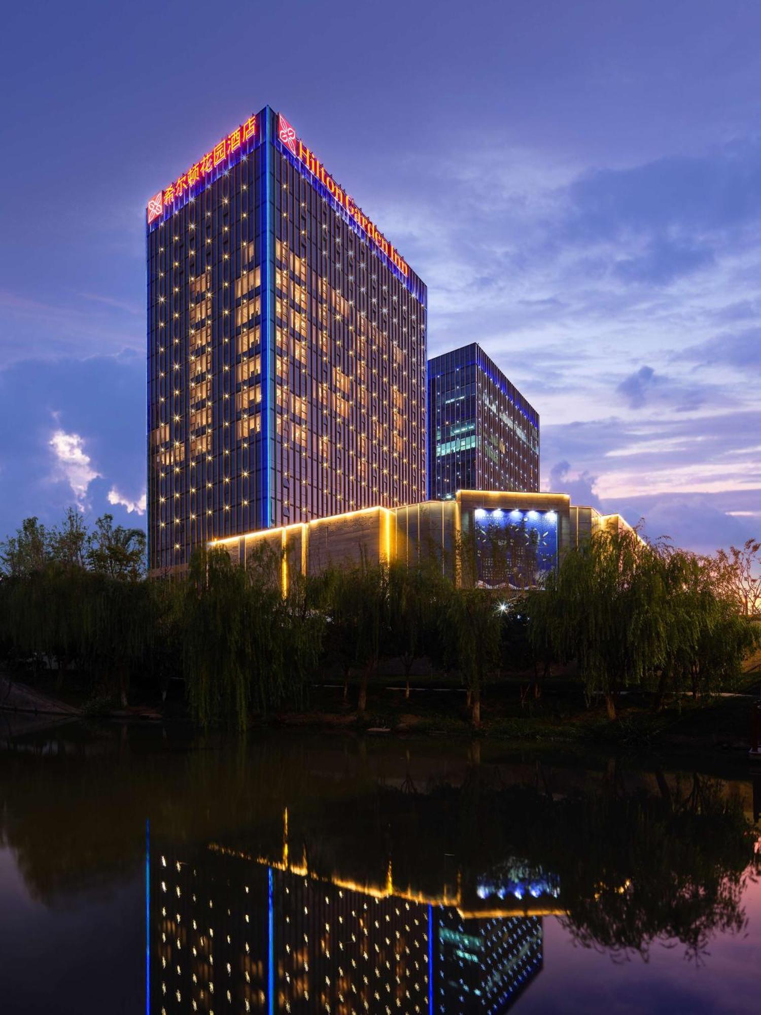 Hilton Garden Inn Hangzhou Xixi Zijingang المظهر الخارجي الصورة